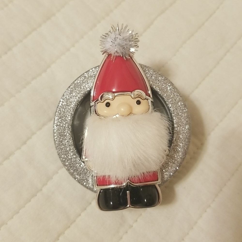 Bath & Body Works Santa Scentportable Air Freshener Clip Holiday Decor